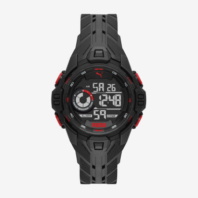 puma mens digital watch