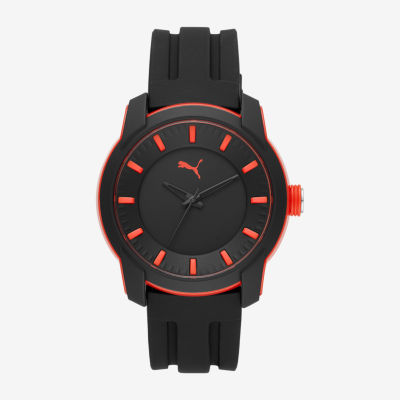 PUMA Mens Black Strap Watch P6007