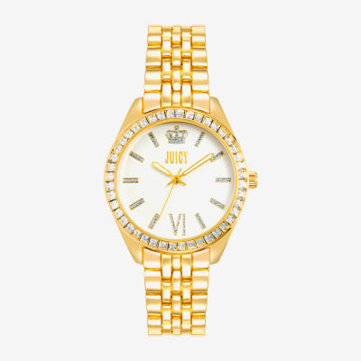 Juicy By Juicy Couture Womens Gold Tone Bracelet Watch Jc/5028svgb