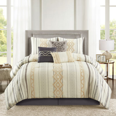 Stratford Park Savina 7pc Midweight Comforter Set