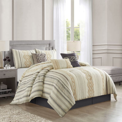 Stratford Park Savina 7pc Midweight Comforter Set