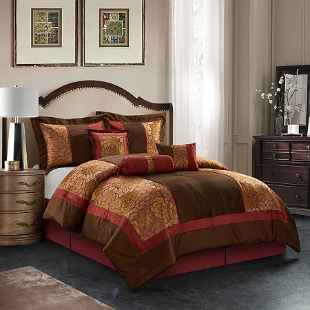 Stratford Park Emery Midweight Complete Bedding Set, One Size, Brown