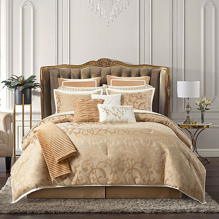 Stratford Park Aryana Midweight Complete Bedding Set With Sheets, One Size, Beige