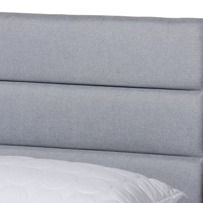 Jarlan Upholstered Rectangle Bed