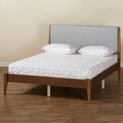 Lenora Upholstered Rectangle Bed