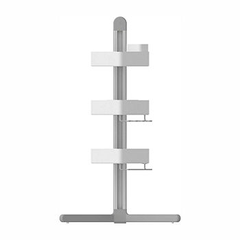 Home Expressions Smart-Stick 2 Tier Shower Caddy, Color: White - JCPenney