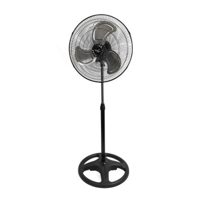 Vie Air 18" Industrial Heavy Duty Pedestal Oscillating Metal Stand Fan