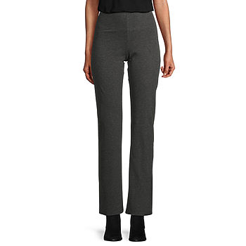 Ponte Boot-Cut Pull-On Pants