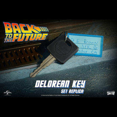 Doctor Collector Collectable Back To The Future Delorean Key Set Replica 2-pc. Memorabilia