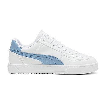 PUMA Caven 2.0 Big Girls Sneakers, Color: White Blue - JCPenney