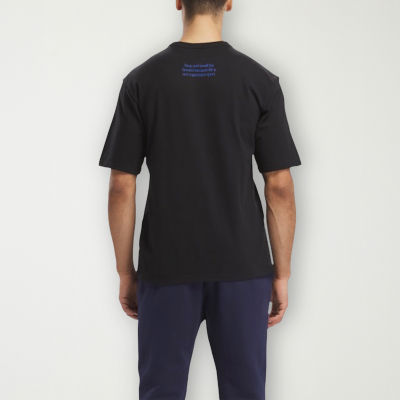 Reebok Mens Crew Neck Short Sleeve Graphic T-Shirt