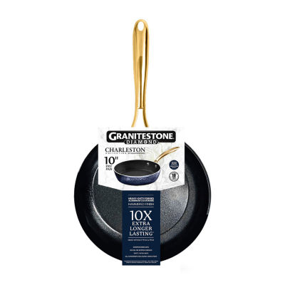 Granitestone Charleston Collection Hammered 10" Non-Stick Frying Pan