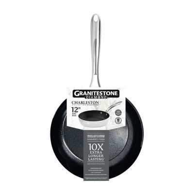  Granitestone 12 Inch Frying Pan, Stainless Steel