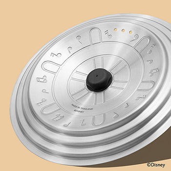 Disney 100 Nonstick Induction Cookware Essentials Set, 4-Piece, Steamboat Willie Edition