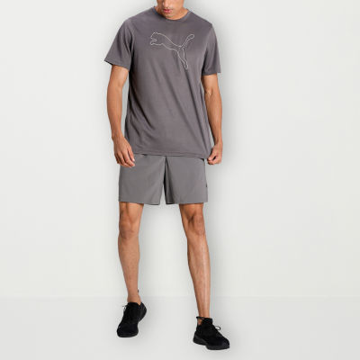 PUMA Mens Crew Neck Short Sleeve Graphic T-Shirt