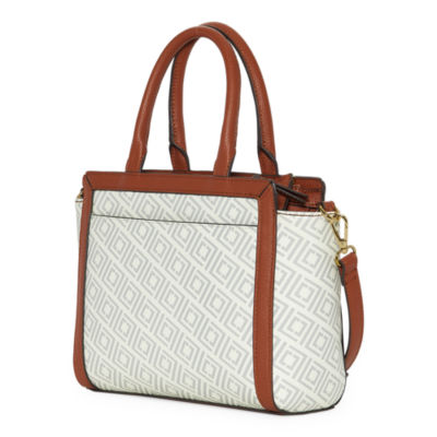 Liz Claiborne Mini Tuxedo Tote Bag