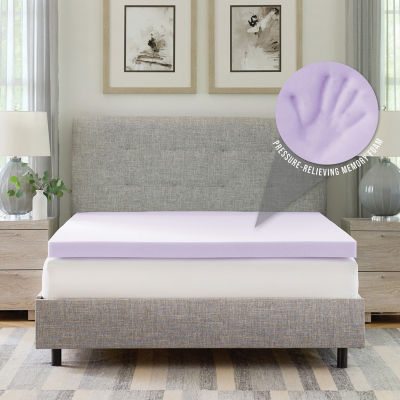 Bodipedic Home 3-Inch Lavender Infused Memory Foam Mattress Topper