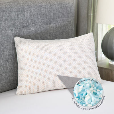 Bodipedic Home Memory Foam Cluster Pillow With Copper Cover