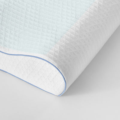 Bodipedic Home Gel Overlay Memory Foam Contour Pillow