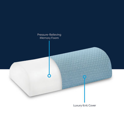Bodipedic Home Any Position Memory Foam Accessory Pillow
