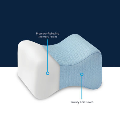 Bodipedic Home Knee Support Memory Foam Accessory Pillow