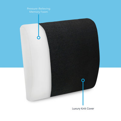 Sensorpedic Conforming Memory Foam Lumbar Back Support Pillow, Bed Pillows, Household