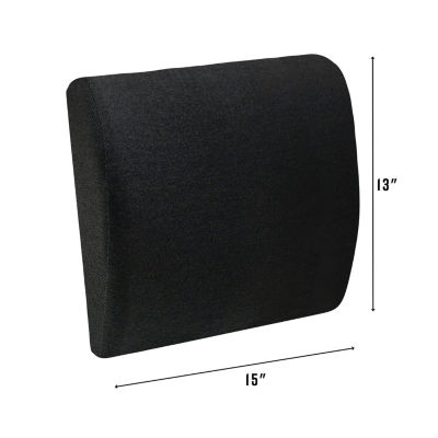 Bodipedic Home Lumbar Support Memory Foam Accessory Pillow