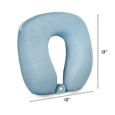 Bodipedic Home U-Neck Support Memory Foam Accessory Pillow