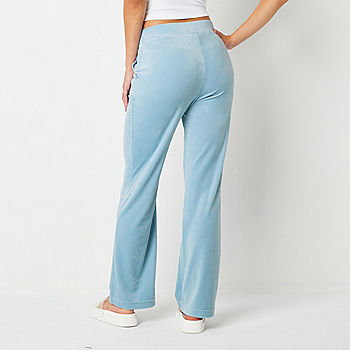 Juicy By Juicy Couture Womens Mid Rise Straight Track Pant