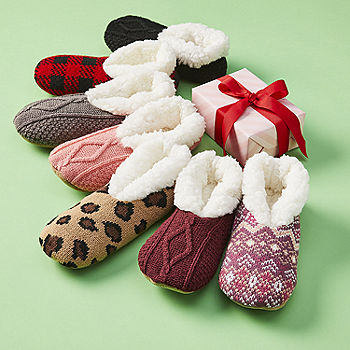 Mixit Cozy Soft Womens 1 Pair Slipper Socks