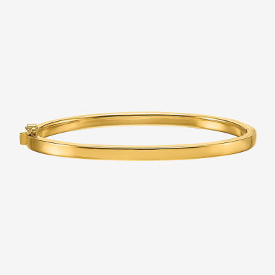 Made in Italy 18K Gold Bangle Bracelet