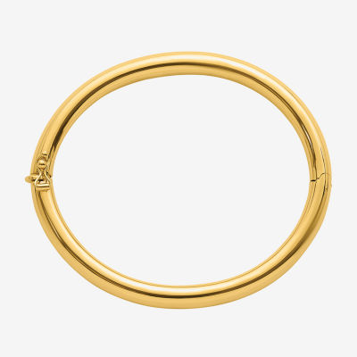 Made in Italy 18K Gold Bangle Bracelet