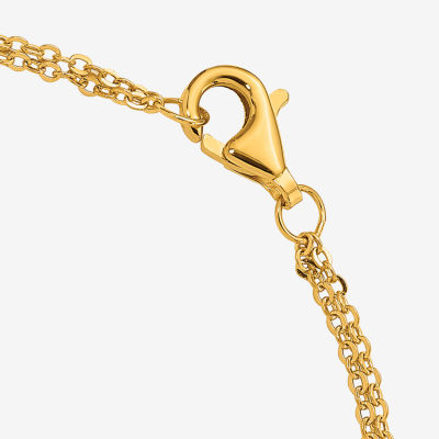 Made in Italy 24K Gold Charm Bracelet