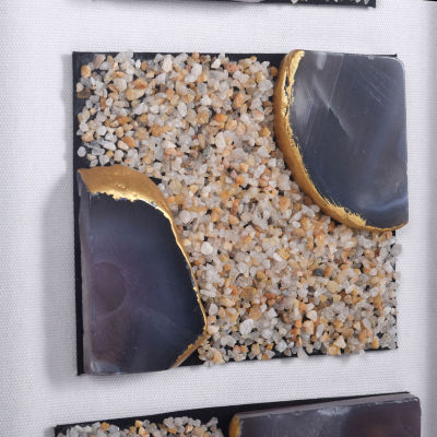 Stylecraft Agate Blue Shadow Box Art