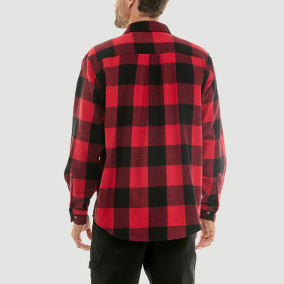 Hallstatt® Mens Long Sleeve Regular Fit Flannel Shirt