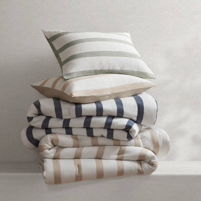 510 Design Merritt Yarn-Dyed Striped Easy Care Comforter Set