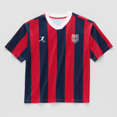 Xersion Little & Big Kid Boys Crew Neck Short Sleeve Jersey