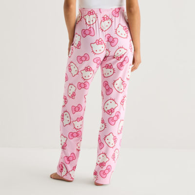 Womens Hello Kitty Plush Pajama Pants