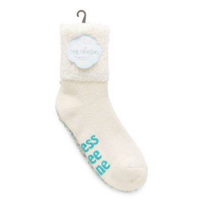 Cozy Crew Womens Multi-Pack 2 Pair Slipper Socks