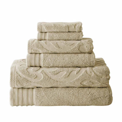 Pacific Coast Textiles™ Medallion Swirl 6-pc. Bath Towel Set