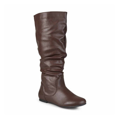 Journee Collection Womens Jayne Extra Wide Calf Riding Boots