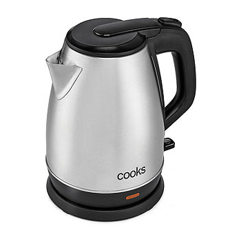 SOLAC AROA PREMIUM Adjustable Temperature Cordless Glass Kettle SMD-312T,  Color: Stainless-steel - JCPenney