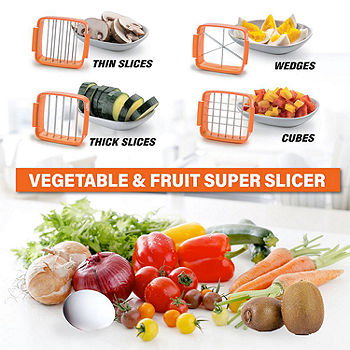 As Seen On TV Nutri Slicer Xl Multifunctional Vegetable Slicer, Color:  Black - JCPenney