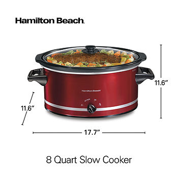 Hamilton Beach® 10 Quart Slow Cooker 33191, Color: Black - JCPenney