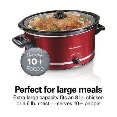 Hamilton Beach® 8-qt. Oval Slow Cooker