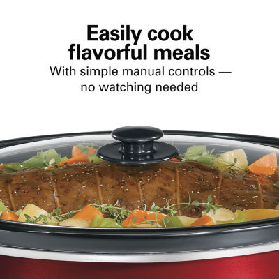 Hamilton Beach® 8-qt. Oval Slow Cooker