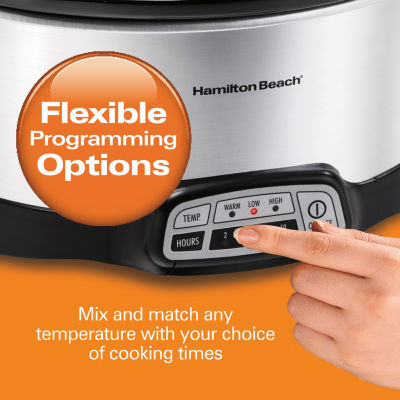 Hamilton Beach® 7-qt. Programmable Oval Slow Cooker