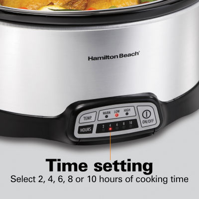 Hamilton Beach® 7-qt. Programmable Oval Slow Cooker