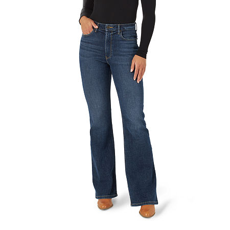 Wrangler Womens Stretch High Rise Flare Jean