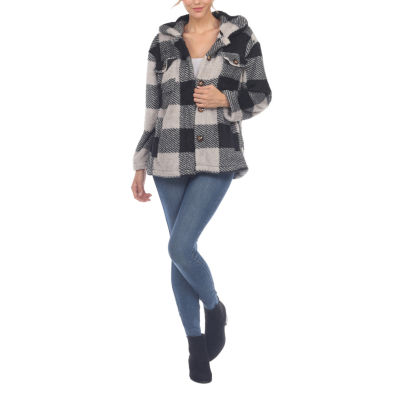 White Mark Lightweight Womens Shirt Jacket
